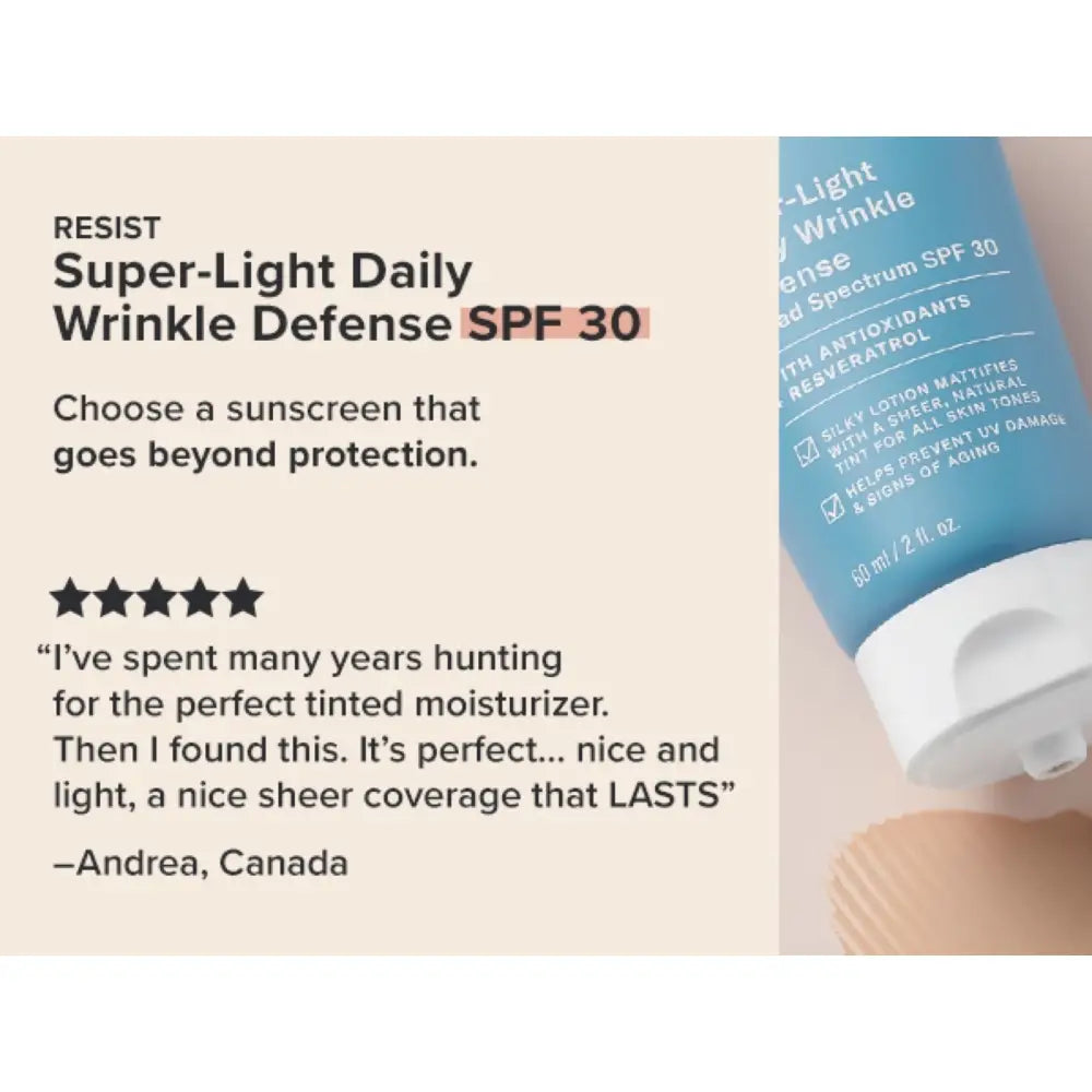 Paula’s Choice Super-Light Daily Wrinkle Defence - anti wrinkle