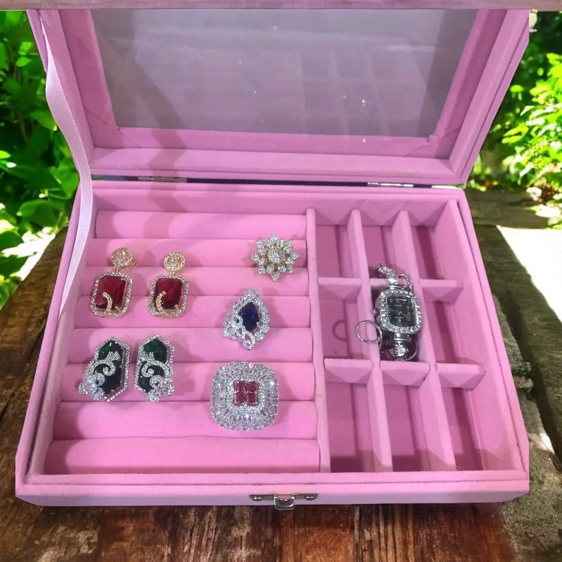 jewellery box pink