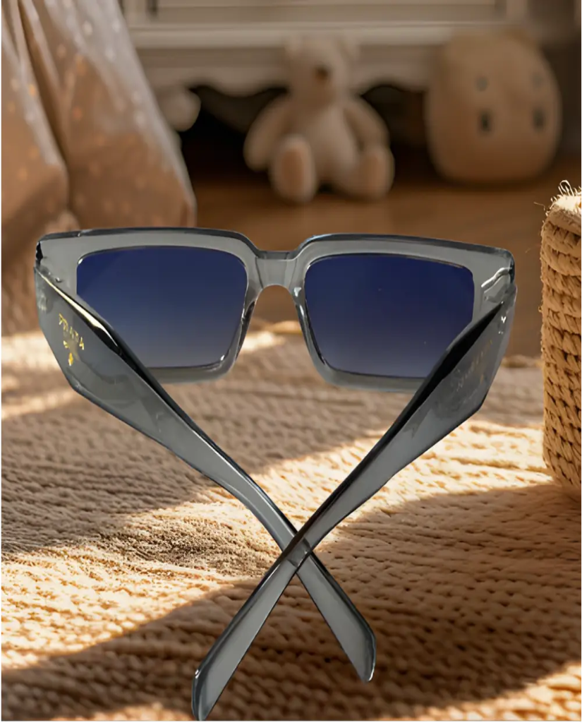 Prada Sunglasses With Leather Case & Box - sunglasses