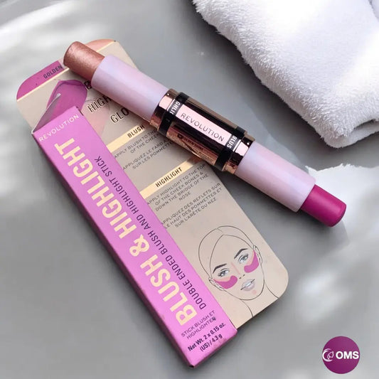 Revolution Blush & Highlighter Stick - blush stick