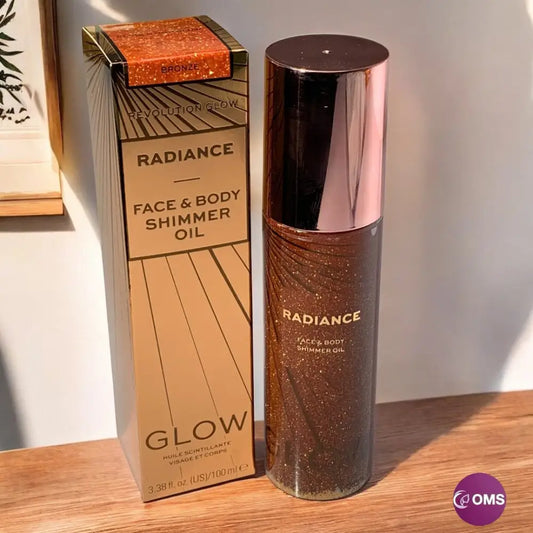Revolution Glow Radiance Face & Body Shimmer Oil - highlighter