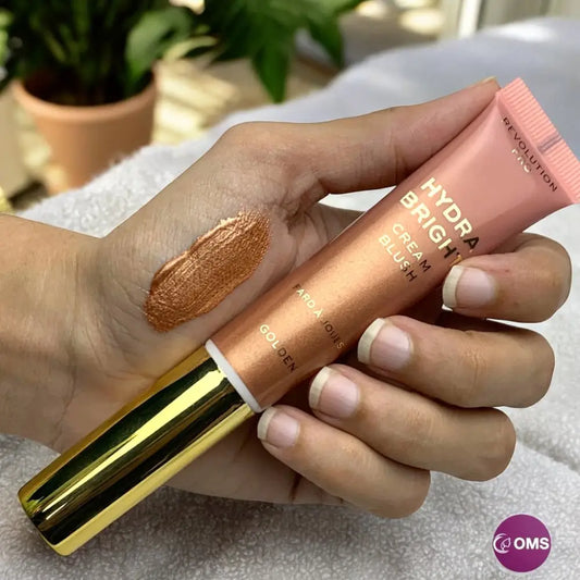 Revolution Pro Hydra Bright Cream Blush - Golden - creamy blush