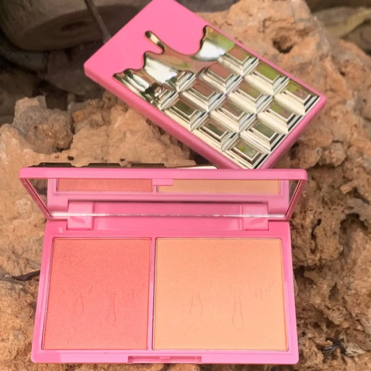 Revolution Rose Fizz Glow Palette - Eyeshadow palette