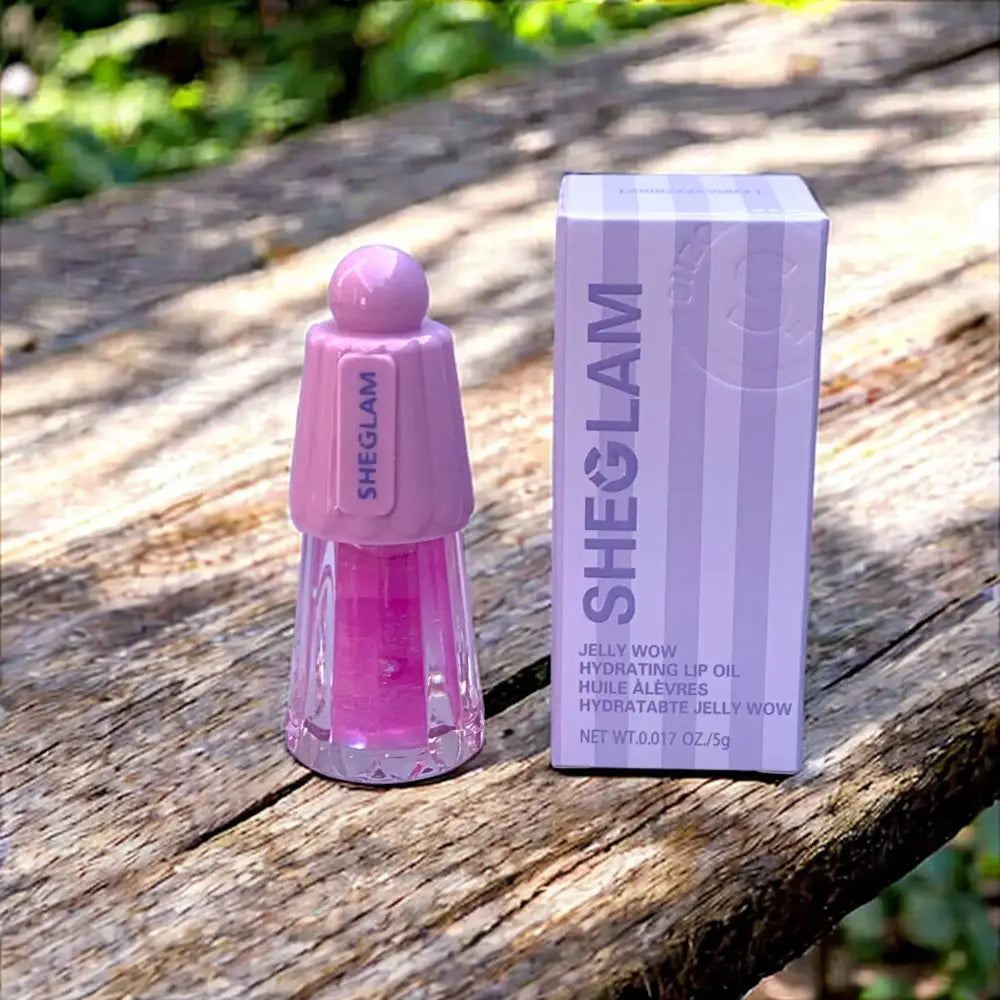 She Glam Jelly Wow Hydrating Lip Oil princess vibes