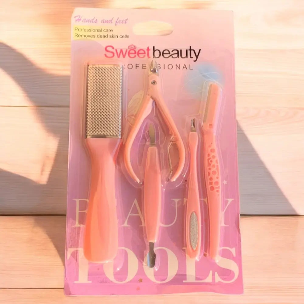 Sweet Beauty Personal Care Tools - Pink set of 5 - personal care