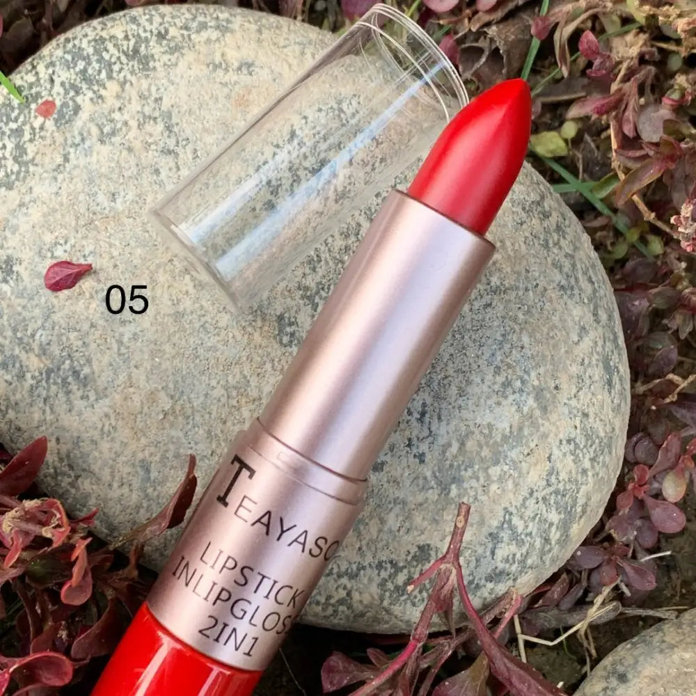 Teayason 2 in 1 matte lipgloss & lipstick - 05