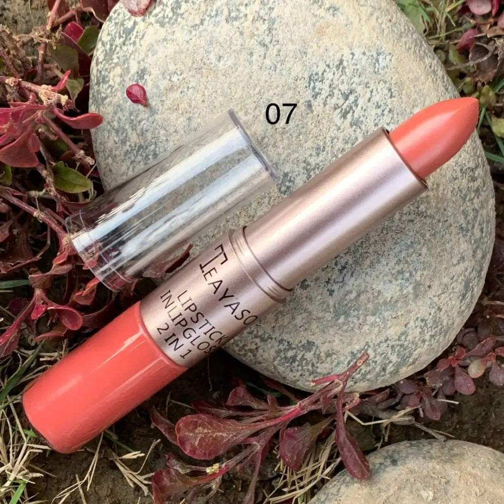Teayason 2 in 1 matte lipgloss & lipstick - 07