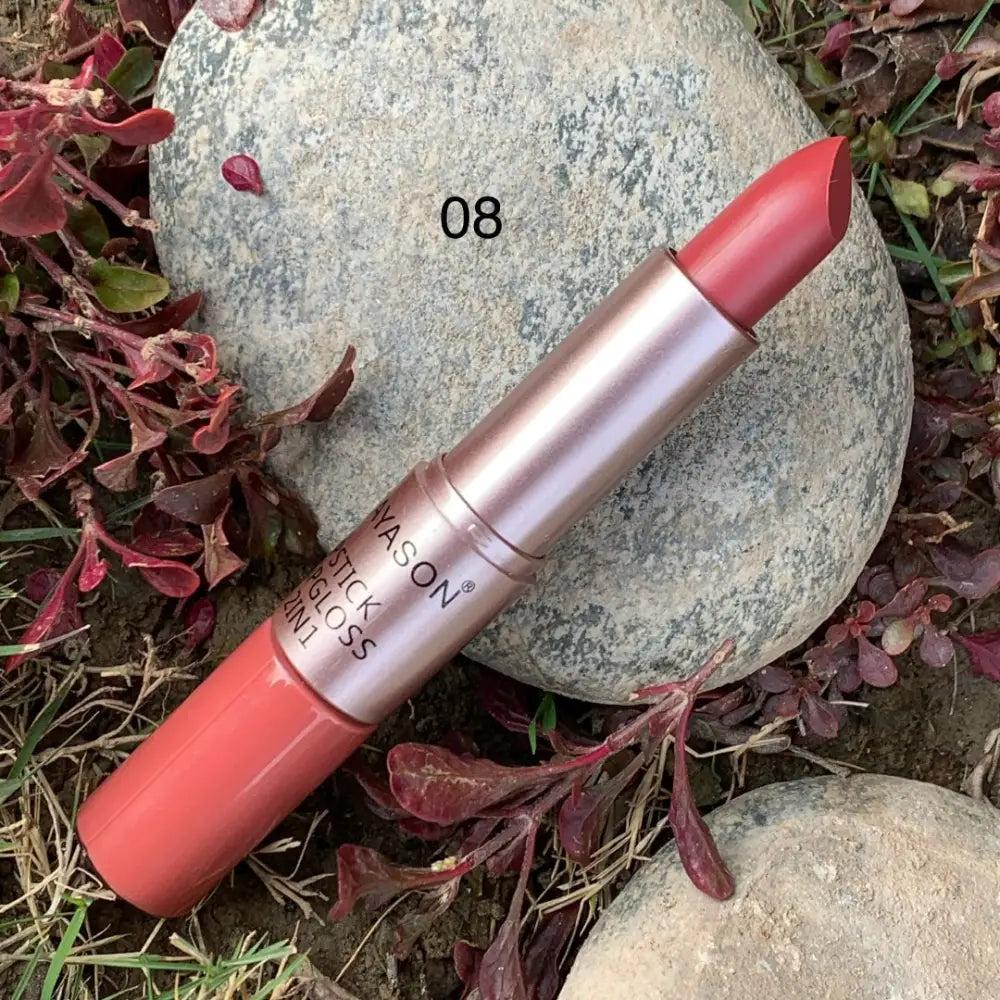 Teayason 2 in 1 matte lipgloss & lipstick - 08