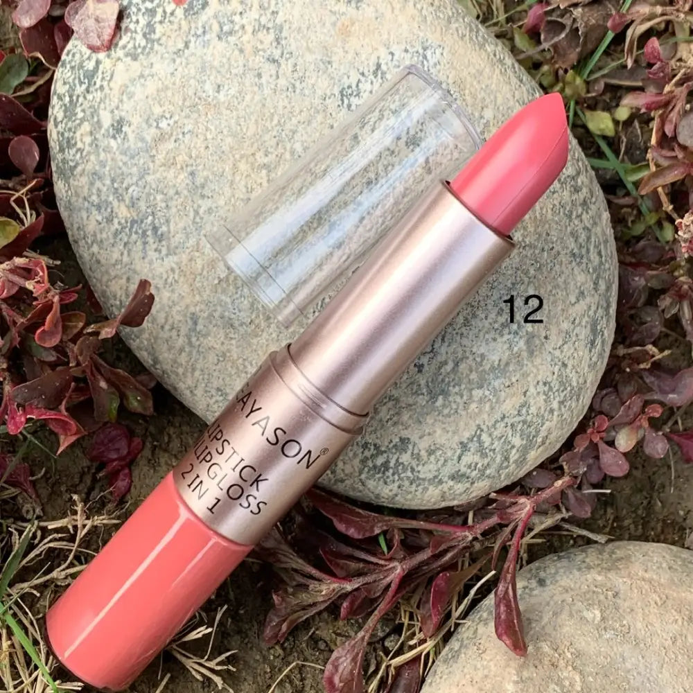 Teayason 2 in 1 matte lipgloss & lipstick - 12