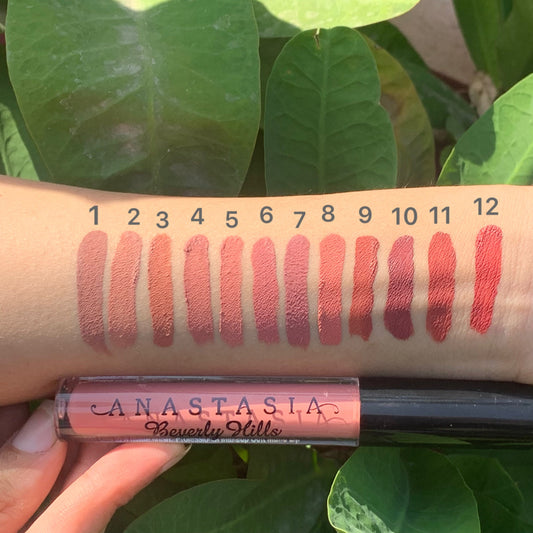 Anastasia lipgloss shades|Color|Ingredients |Formula |Fragrance|Pigment|