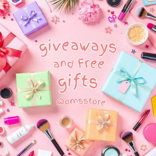 Giveaway and Free gifts