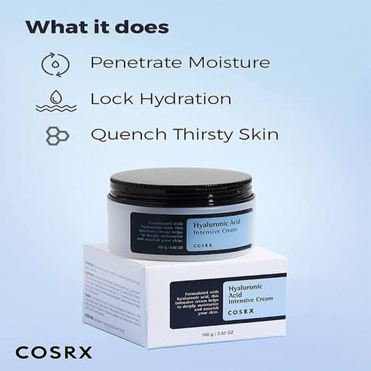 Cosrx Hyaluronic Acid Intensive Cream benefits|Uses|When to apply