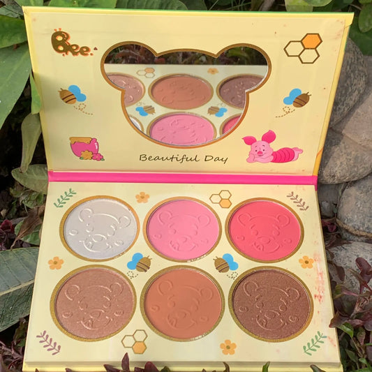 Eyeshadow and Highlighter Palette |Brown &Pink Eyeshadow |Best Friend Eyeshadow Palette
