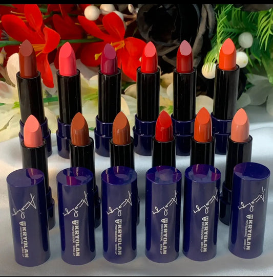 Kryolan lipsticks Shadez|Formula |Colors Range |Names