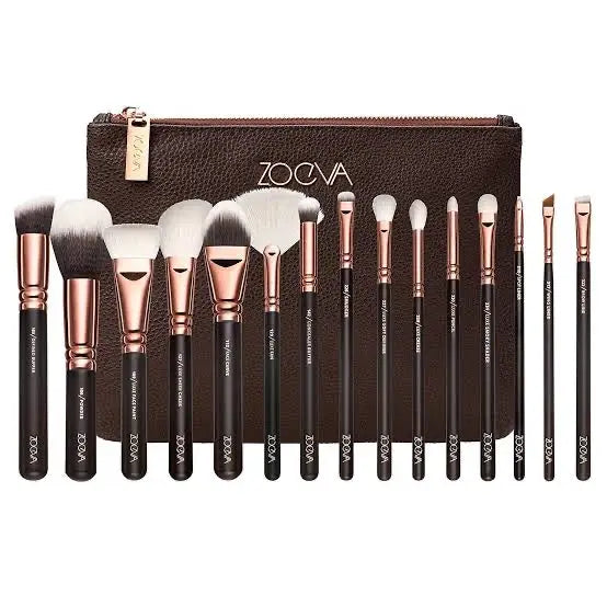 Zoeva makeup brush set |15 pcs brush set|Guide How to Use Makeup Brushes