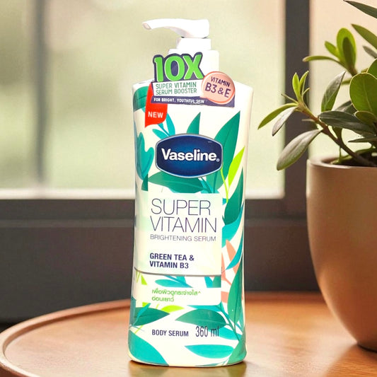 Vaseline Super Vitamin Brightening Serum Green Tea & Vitamin B3 360 ml