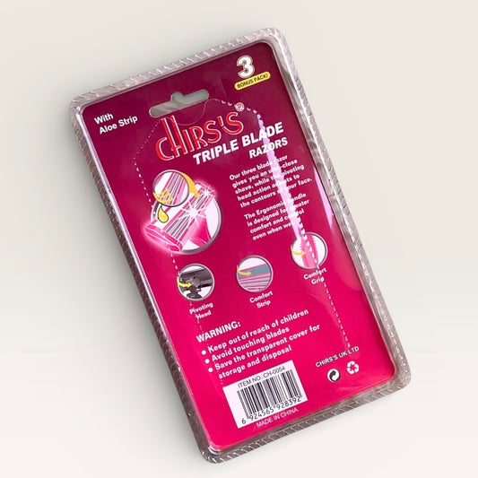 Tripe Blade Razor For Ladies Pack Of 3