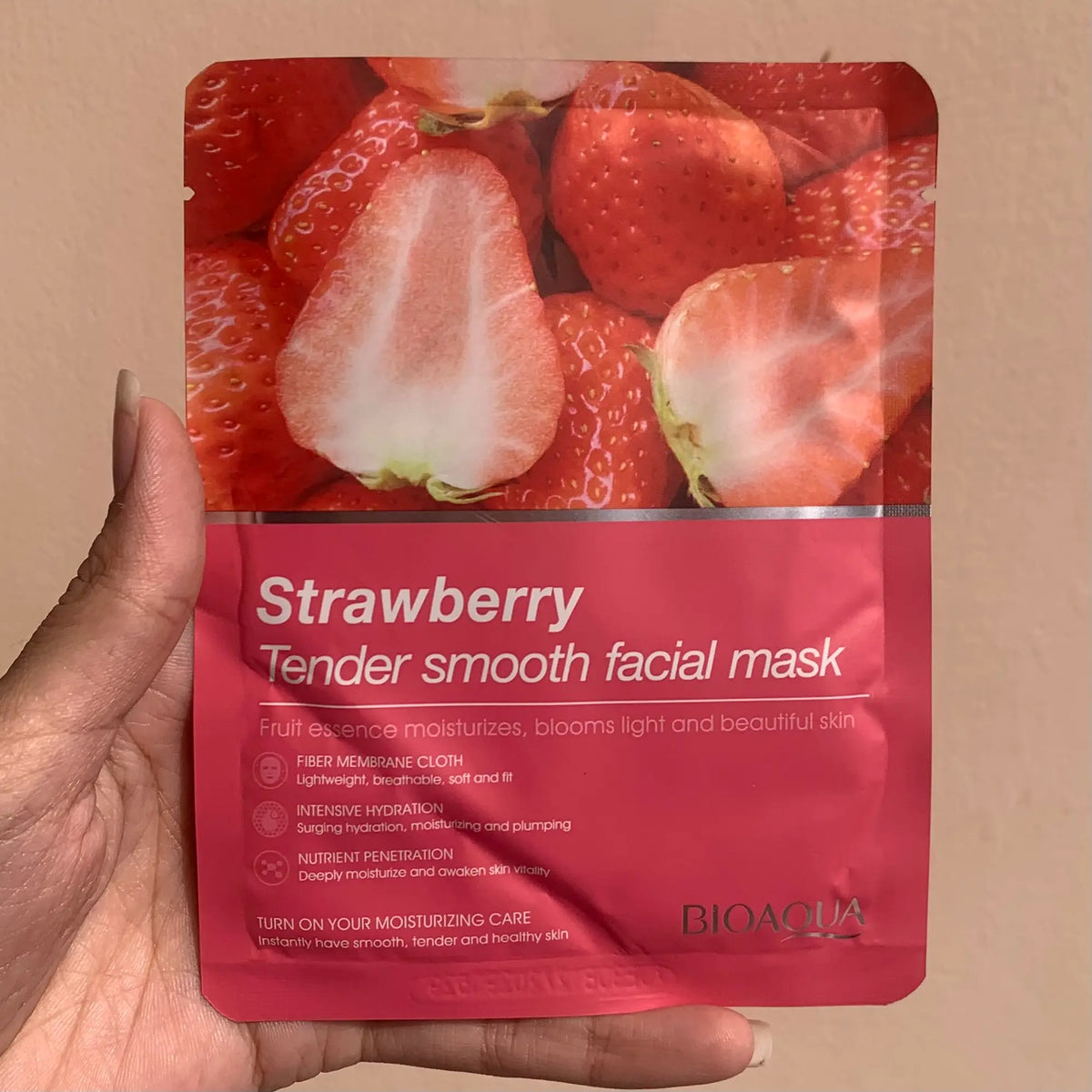 Bioaqua Strawberry Face Mask