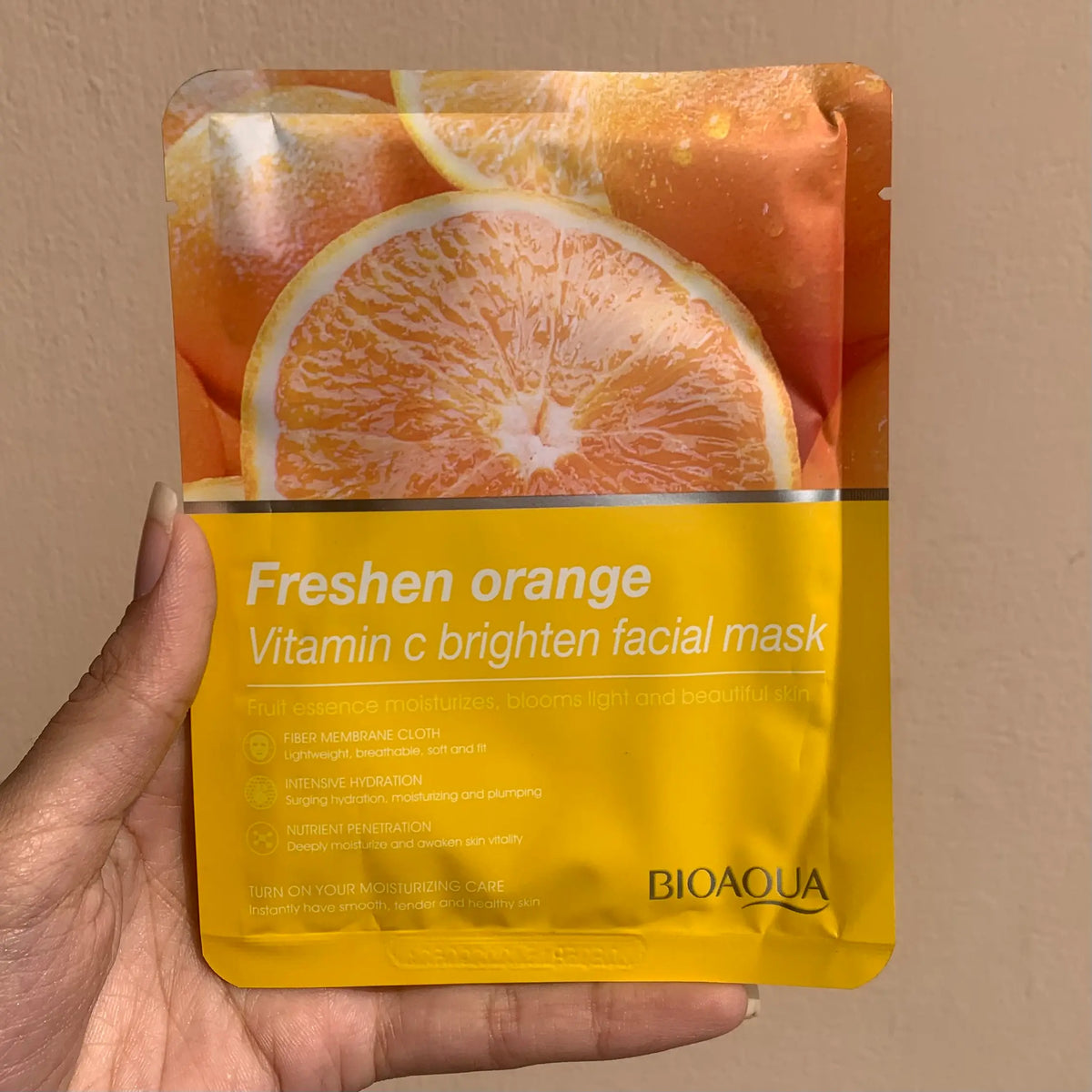 Bioaqua Freshen Orange Sheet Mask