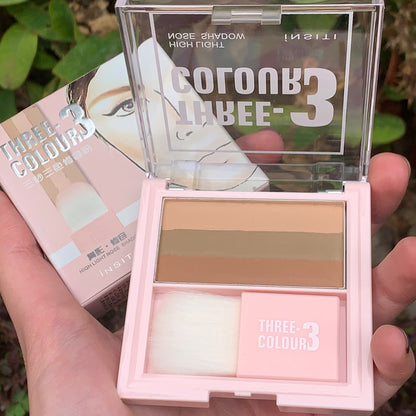 Three Color Face Pallete Highlight and contour