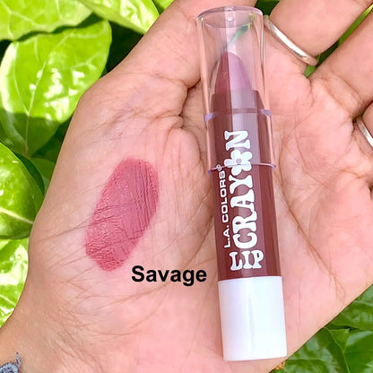 L.A. Colors Lip Crayon Savage