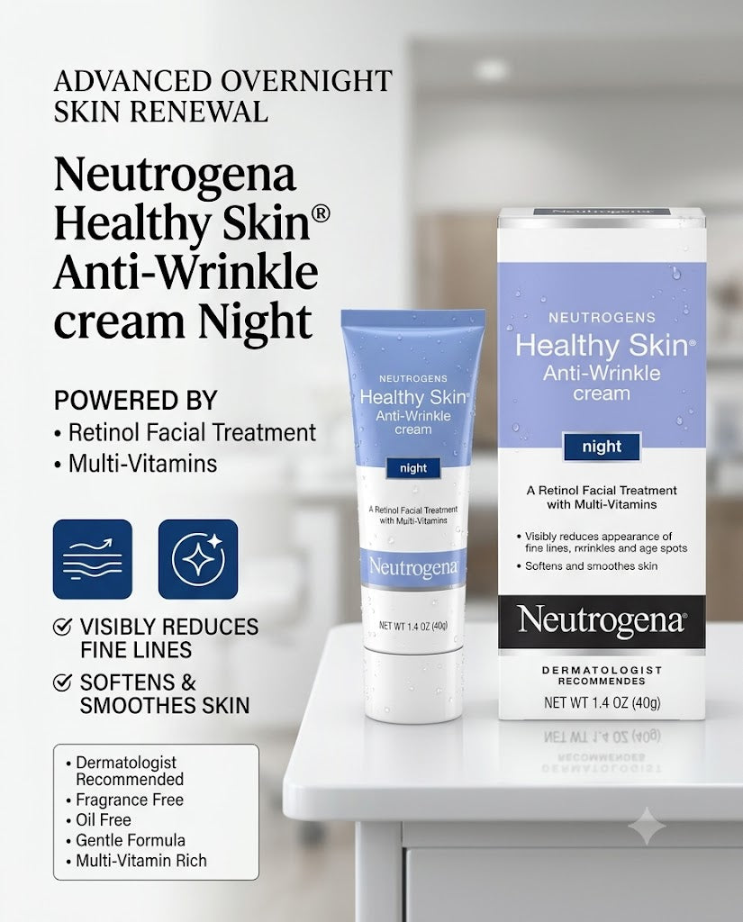 Neutrogena Anti Wrinkle Cream With Multi Vitamin