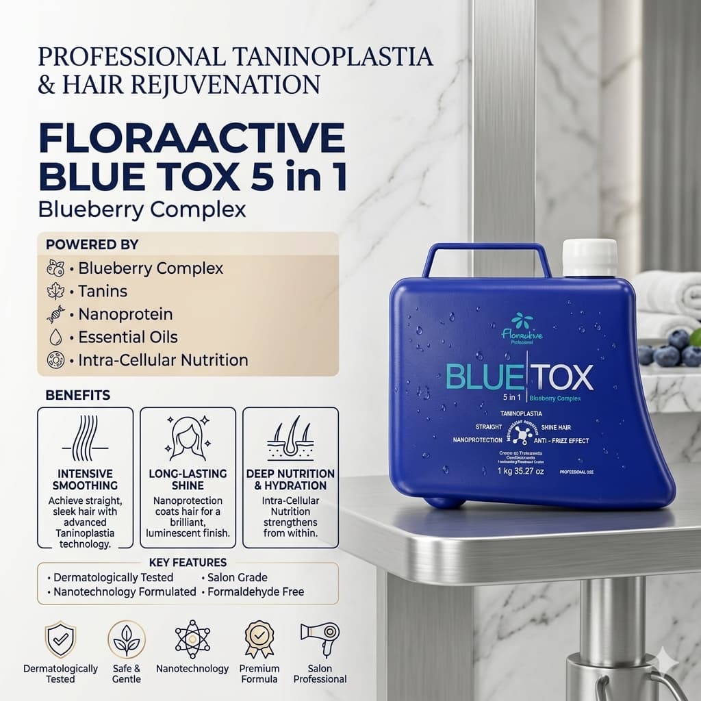 Bluetox Hair Treatment 1kg – Professional Brazilian Keratin & Botox Fo ...