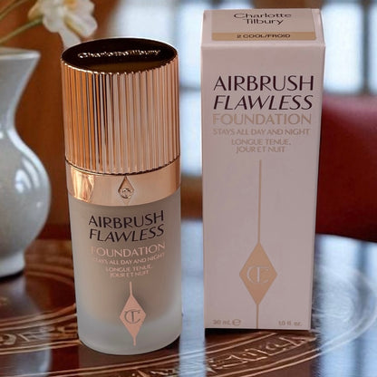 charlotte tilbury Airbrush Flawless foundation - stays all day and night 