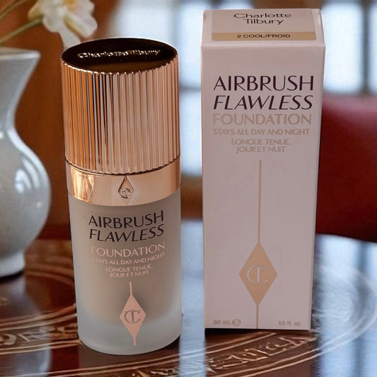 charlotte tilbury Airbrush Flawless foundation - stays all day and night 
