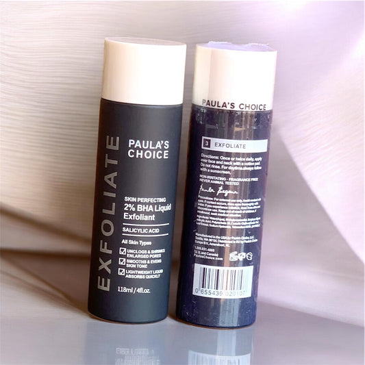 Exfoliate Paula's choice BHA Liquid