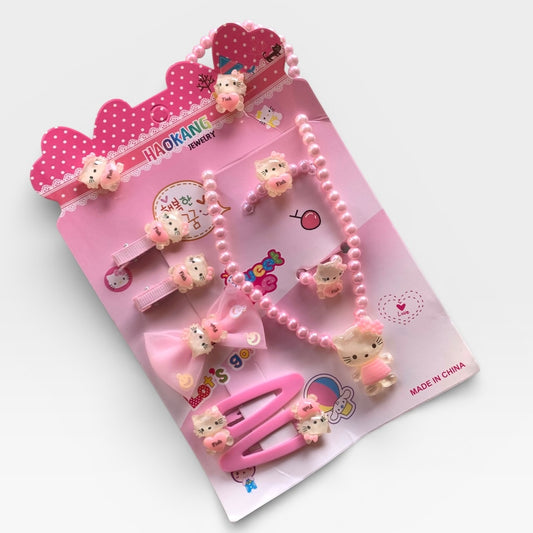 Kids Jewellery And Hairpin Sets