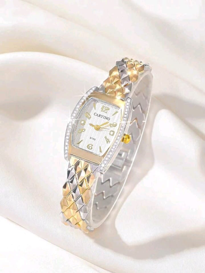 Women's Gold and Silver Dual Tone Stainless Steel Watch (Copy)
