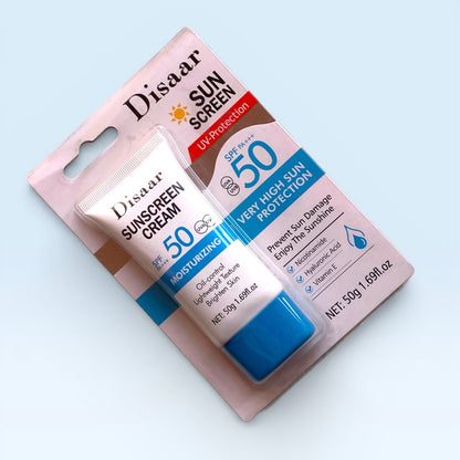 Disaar Moisturizind Oil-free Sunscreen Spf 50
