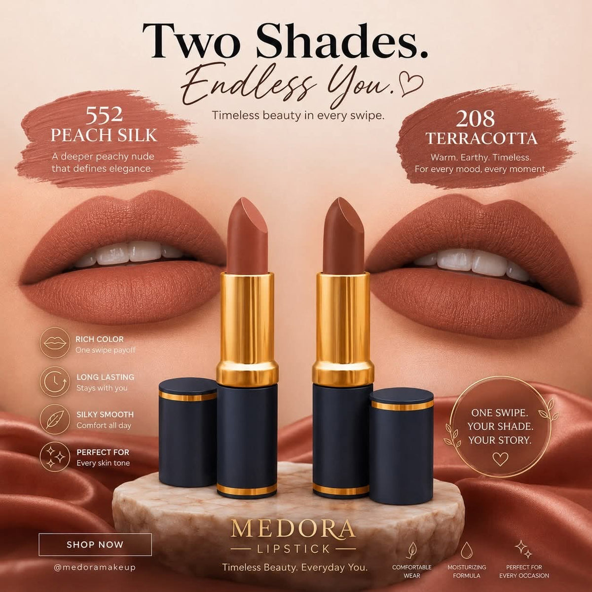 Medora Matte Lipsticks Collection