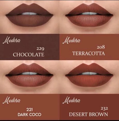Medora Matte Lipsticks Collection
