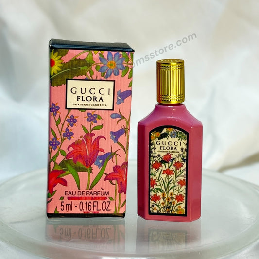 Gucci Flora Gorgeous Gardenia Mini Travel Perfume EDP 5ml