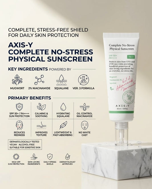 AXIS-Y Complete No-Stress Physical Sunscreen