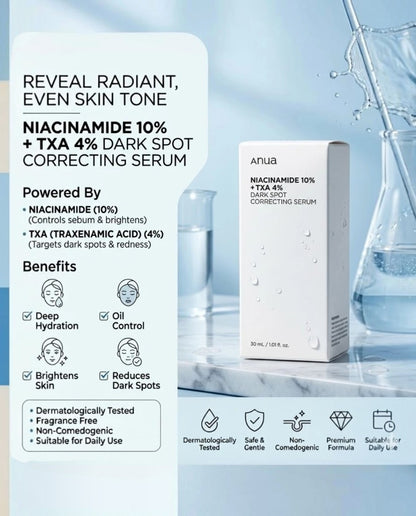 Anua Niacinamide 10% + Txa 4% Serum