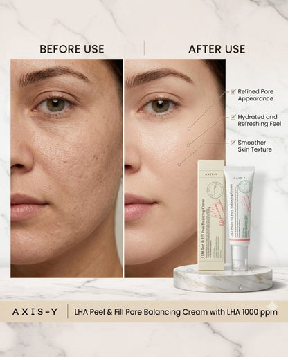 Axis-Y LHA Peel & Feel Pore Balancing Cream