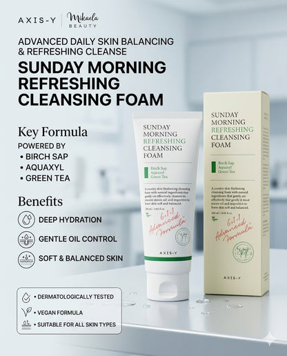 Axis-Y Sunday Morning Cleansing Foam