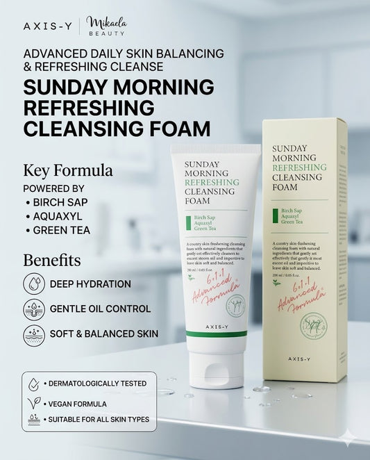 Axis-Y Sunday Morning Cleansing Foam
