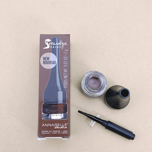 Annabelle gel eyeliner |Smudge paint |Annabelle studio creamy gel shadow +Liner Made in canada
