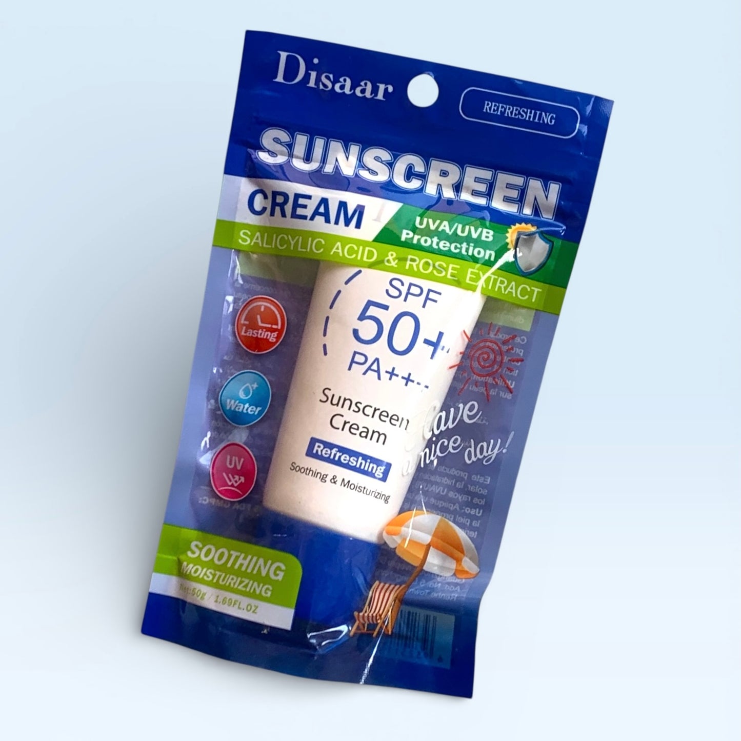 Disaar Moisturizing Sunscreen Cream Spf 50