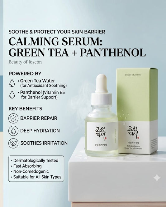 Beauty Of Joseon Green Tea+Panthenol Calming Face Serums