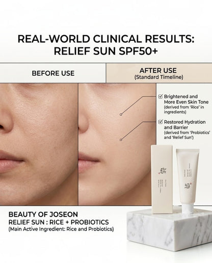 Beauty Of Joseon Spf Sun Relief Rice+Probiotics Sunscreen