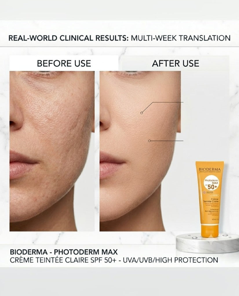 BioDerma tinted sunscreen 40ml
