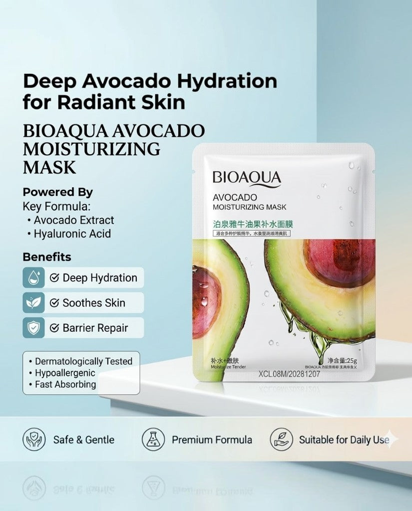 Bioaqua Avocado Moisturiserizing Mask