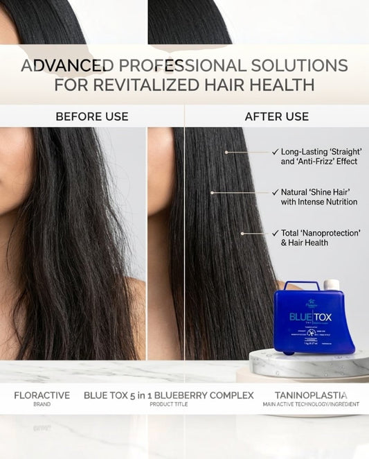 Bluetox Hair Treatment 1kg – Professional Brazilian Keratin & Botox Formula