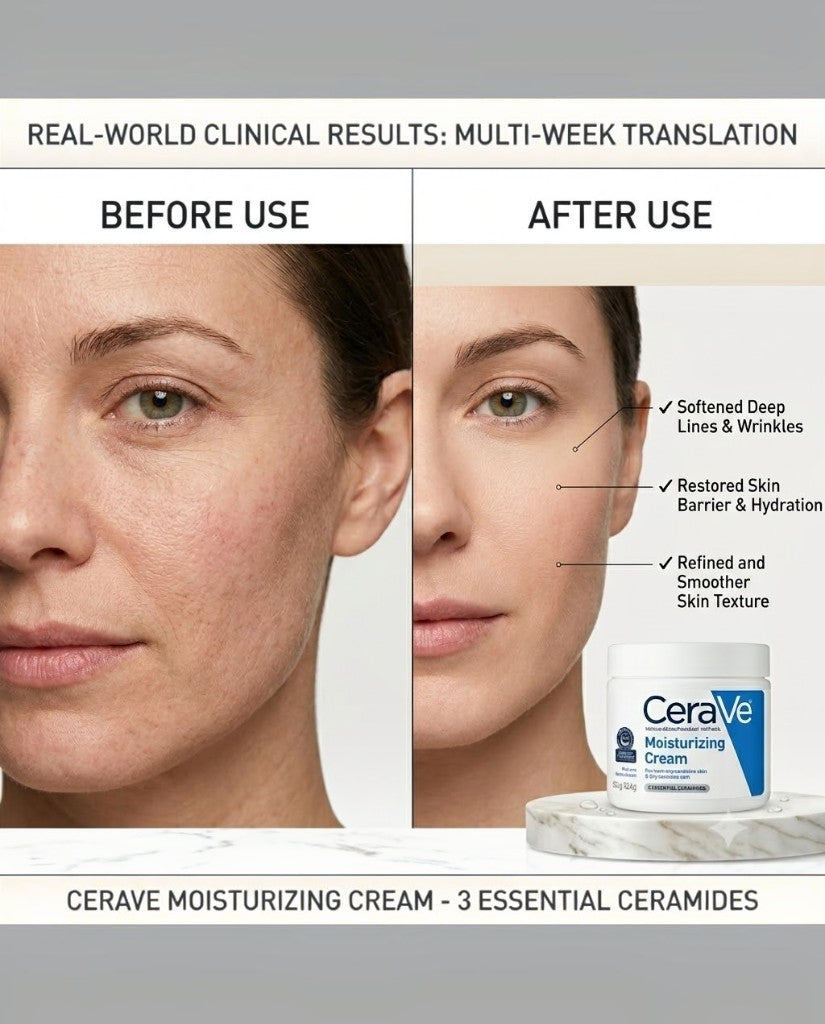CeraVe Moisturizing Cream 454g Made In France