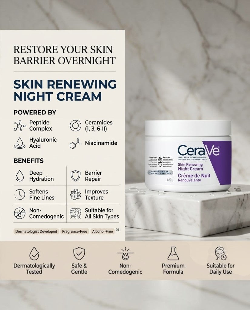 CeraVe Skin Renewing Night Cream